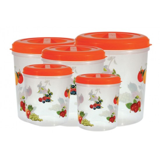 Conical Storage Container 5 pcs Set